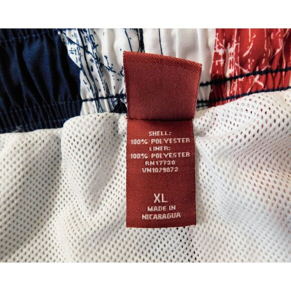American Flag Shorts XL Red White Blue Patriotic Fun to the 4th of July - Picture 5 of 5